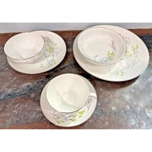 Vita Craft Symphony China 6-Piece Place Setting Bavaria Germany Vintage MCM